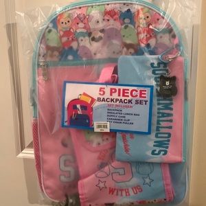 Squishmallows 4 piece backpack